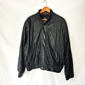 Remy Vintage Bomber Leather Jacket Men's 42 80s 90s